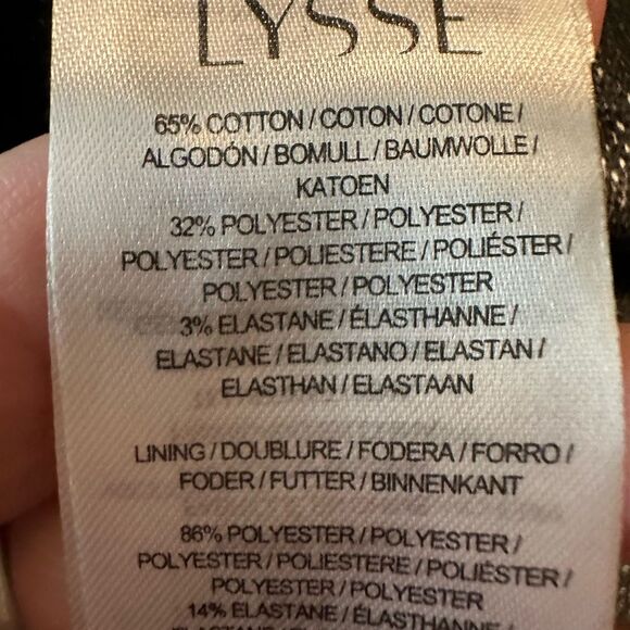 Lysse Black White Geometric Patterned skirt - 3X Plus size Skirt - Picture 3 of 4